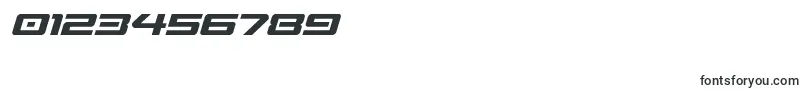sabresharksemistraight Font – Fonts for Numbers and Digits