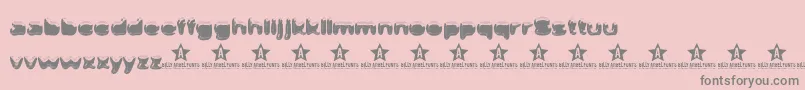 SAFEI TRIAL    Font – Gray Fonts on Pink Background