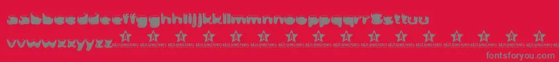 SAFEI TRIAL    Font – Gray Fonts on Red Background