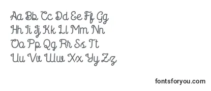 フォントSaffa Script
