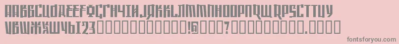 SAFFCW   Font – Gray Fonts on Pink Background