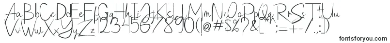 Шрифт Saithik Handwritten – скриптовые шрифты