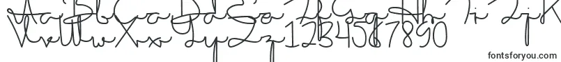 Sakila Script DEMO-Schriftart – Schriftarten, die mit S beginnen