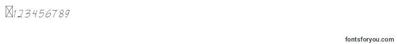 SalhenaFree Font – Fonts for Numbers and Digits