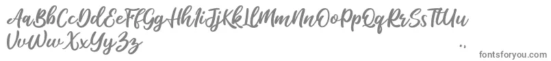 Salika-Schriftart – Graue Schriften