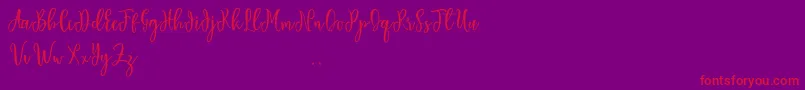 fuente Sallat free – Fuentes Rojas Sobre Fondo Morado