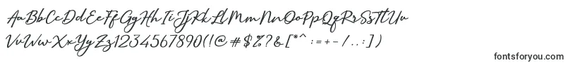 SallimSignature-fontti – Ilman serifejä olevat fontit