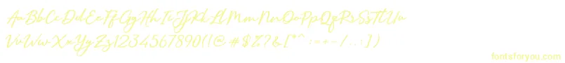 Lisätietoja SallimSignature-fontista SallimSignature-fontti – keltaiset fontit