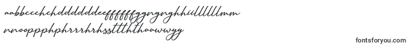 SallimSignature-Schriftart – walisische Schriften
