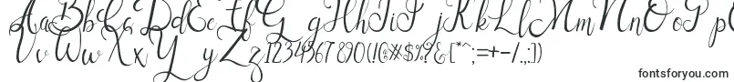 Czcionka Sallisa – napisy pięknymi czcionkami