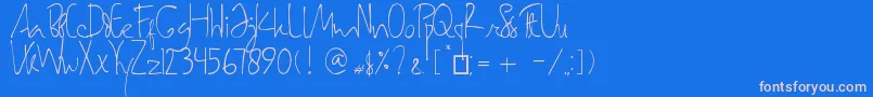 Más sobre la fuente SamarasaHandwriting fuente SamarasaHandwriting – Fuentes Rosadas Sobre Fondo Azul
