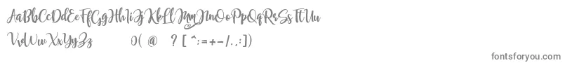 samellya Personal Use Font – Gray Fonts