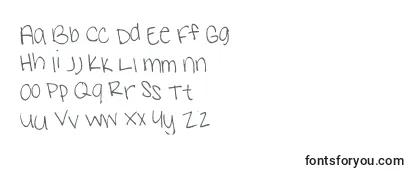 Review of the Sams Handwriting Font