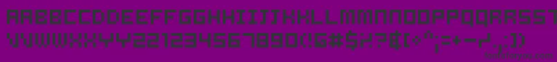 SAMSRG   Font – Black Fonts on Purple Background