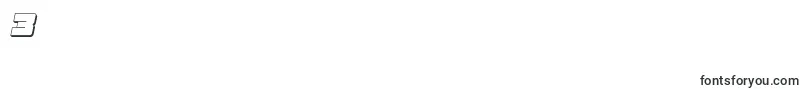 samuraiterrapin3dital-Schriftart – Schriften für die Ziffer 3