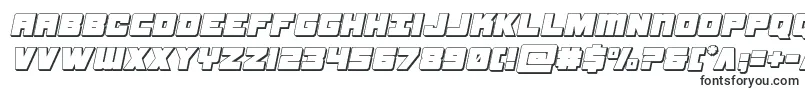 samuraiterrapin3dital-fontti – Fontit aakkosjärjestyksessä