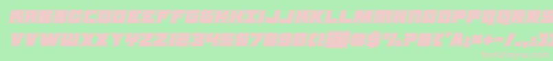 samuraiterrapinacadital Font – Pink Fonts on Green Background