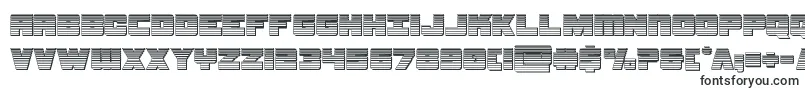 samuraiterrapinchrome-Schriftart – Schriftarten in alphabetischer Reihenfolge