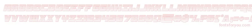 フォントsamuraiterrapinchromeital – ピンクのフォント