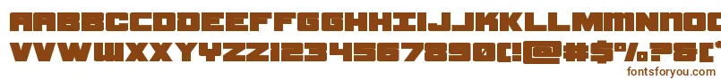 samuraiterrapinexpand Font – Brown Fonts