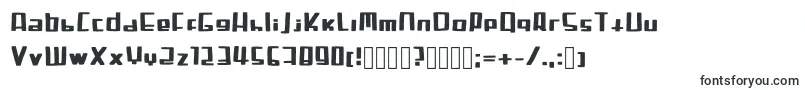 Шрифт Sandman Regular – прямые шрифты
