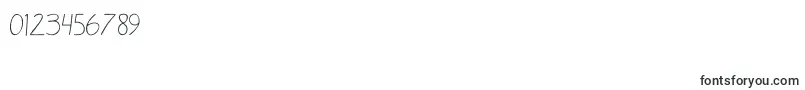Sannisa Font – Fonts for Numbers and Digits