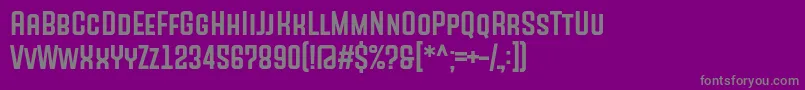 Шрифт SANSON Font by Situjuh 7NTypes – серые шрифты на фиолетовом фоне
