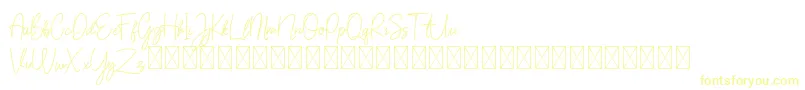 SaranttaDemo Font – Yellow Fonts