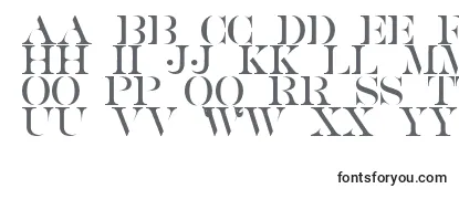 Schriftart Saturdate Serif
