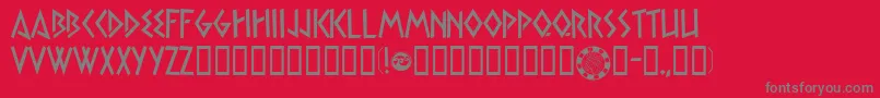 SATYP    Font – Gray Fonts on Red Background