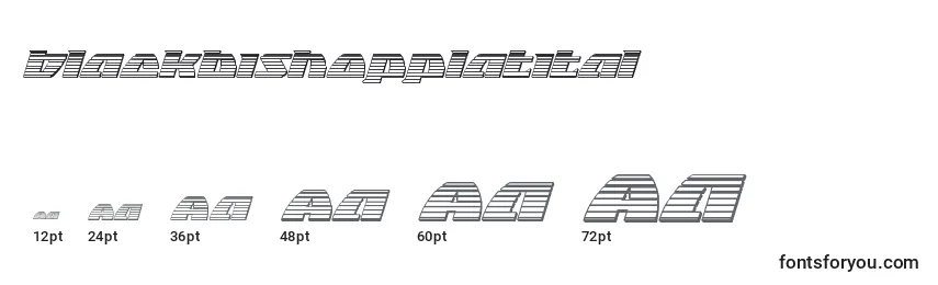 Blackbishopplatital Font Sizes