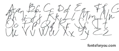 Czcionka Sayano Script Font