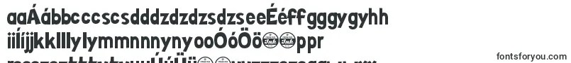 Шрифт Japers – венгерские шрифты