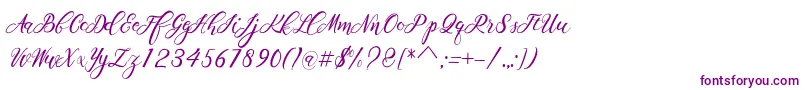 Scallion Font – Purple Fonts