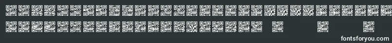 Scanme   QR   BC-fontti – valkoiset fontit