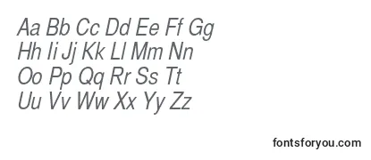BastioncItalic Font