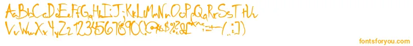 Подробнее о шрифте schneller Шрифт schneller – оранжевые шрифты