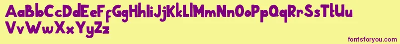 More about School Holic 3 Font School Holic 3 Font – Purple Fonts on Yellow Background