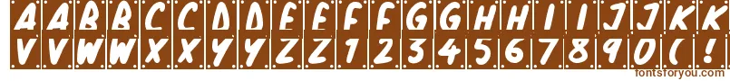 School Play Font – Brown Fonts