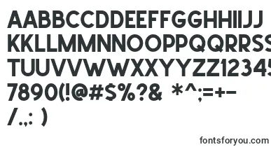 School Times font – bitmap Fonts