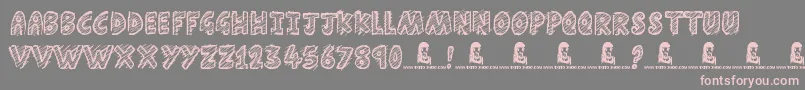 More about Schools Out Font Schools Out Font – Pink Fonts on Gray Background