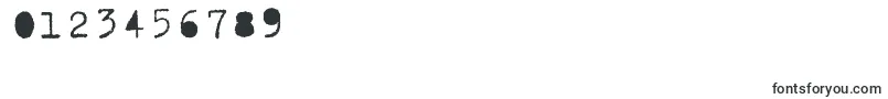 More about Schreibmaschine gefuellt Font Schreibmaschine gefuellt Font – Fonts for Numbers and Digits