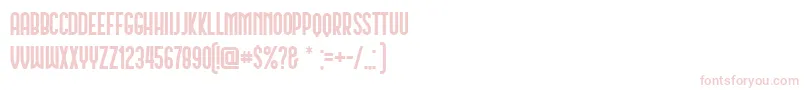 Schwarzenberg Font – Pink Fonts on White Background