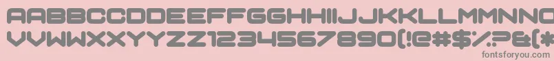 Sci Auralieph Font – Gray Fonts on Pink Background