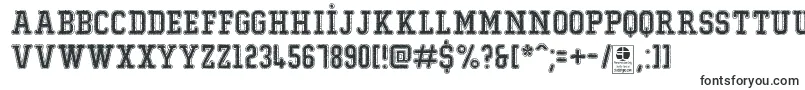 TypoCollegeDustyDemo-Schriftart – Schriftarten, die mit T beginnen