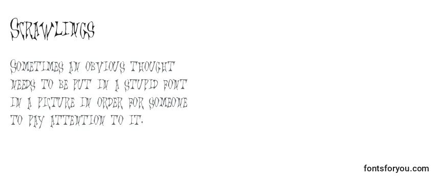 Шрифт Scrawlings (139808)