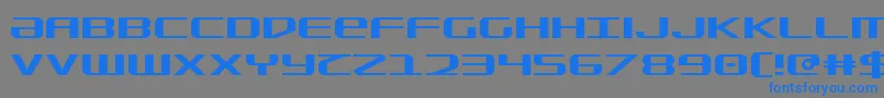 sdf Font – Blue Fonts on Gray Background