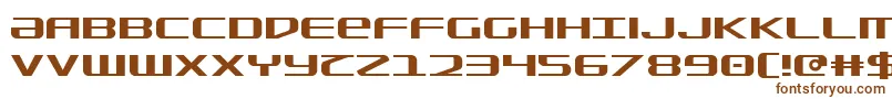 sdf-fontti – ruskeat fontit valkoisella taustalla