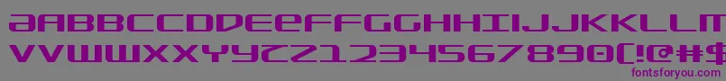 フォントsdf – 紫色のフォント、灰色の背景