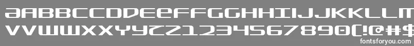 sdf Font – White Fonts on Gray Background